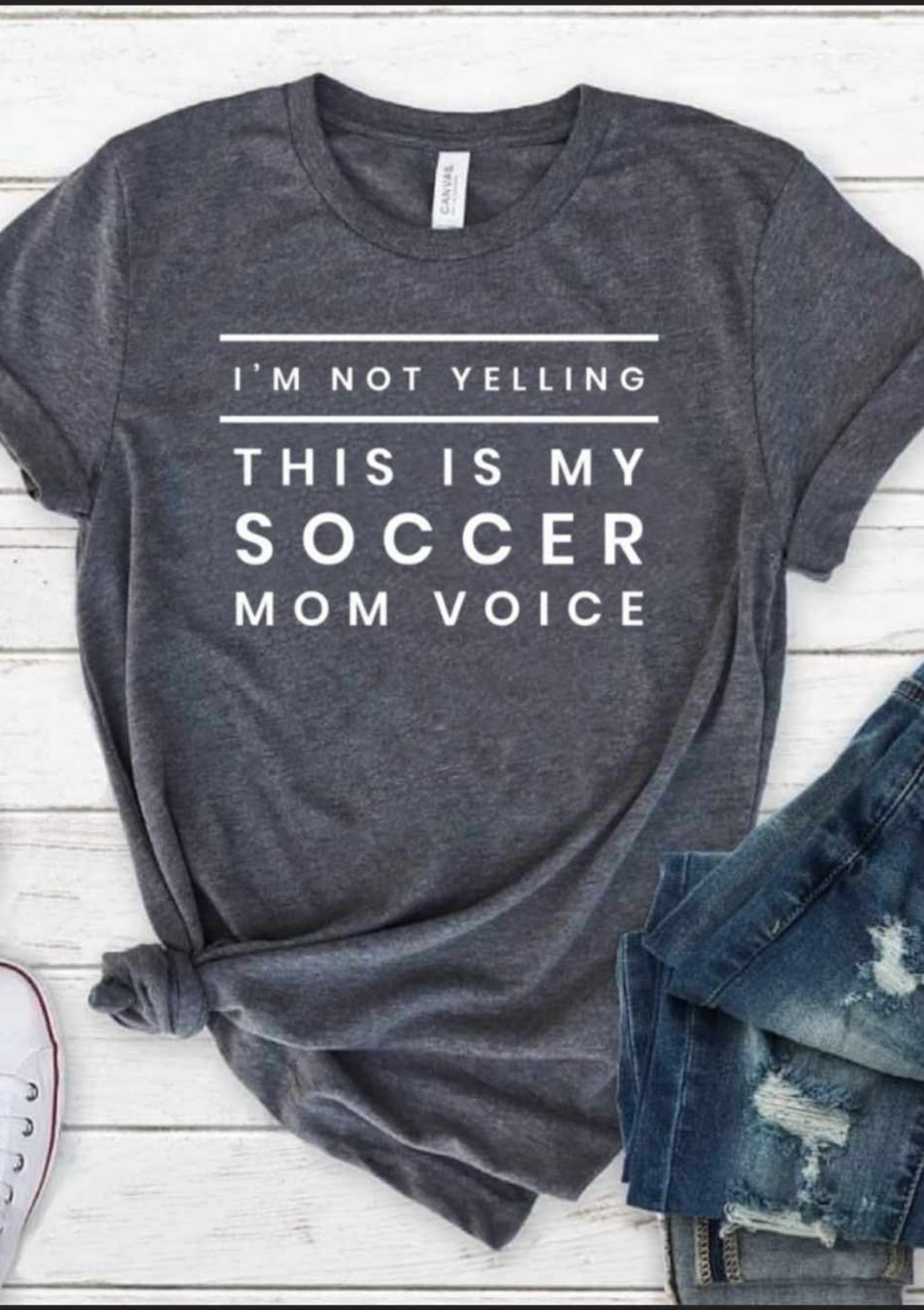 Soccer Mom Voice Tshirt