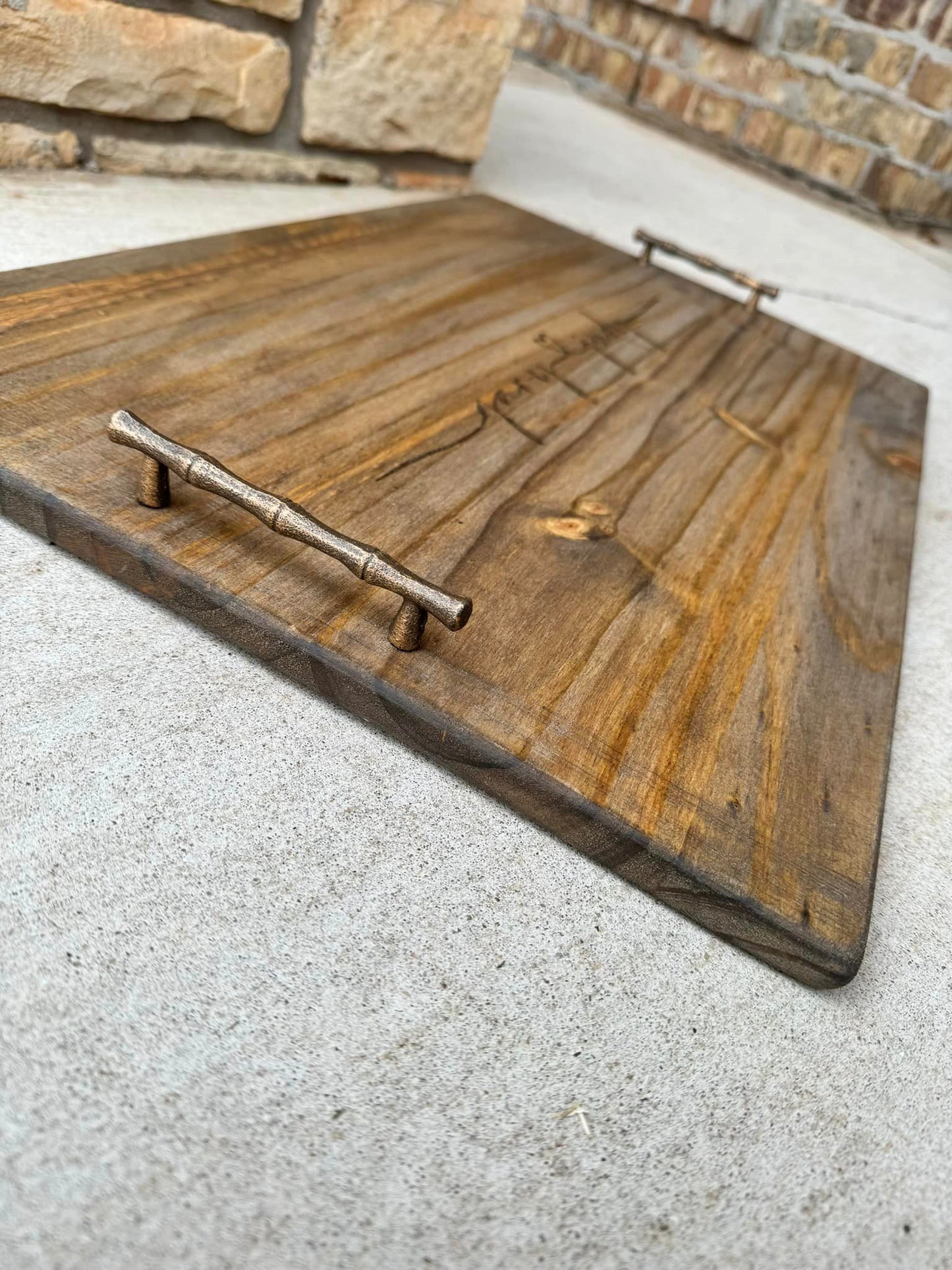 Engraved Serving Tray