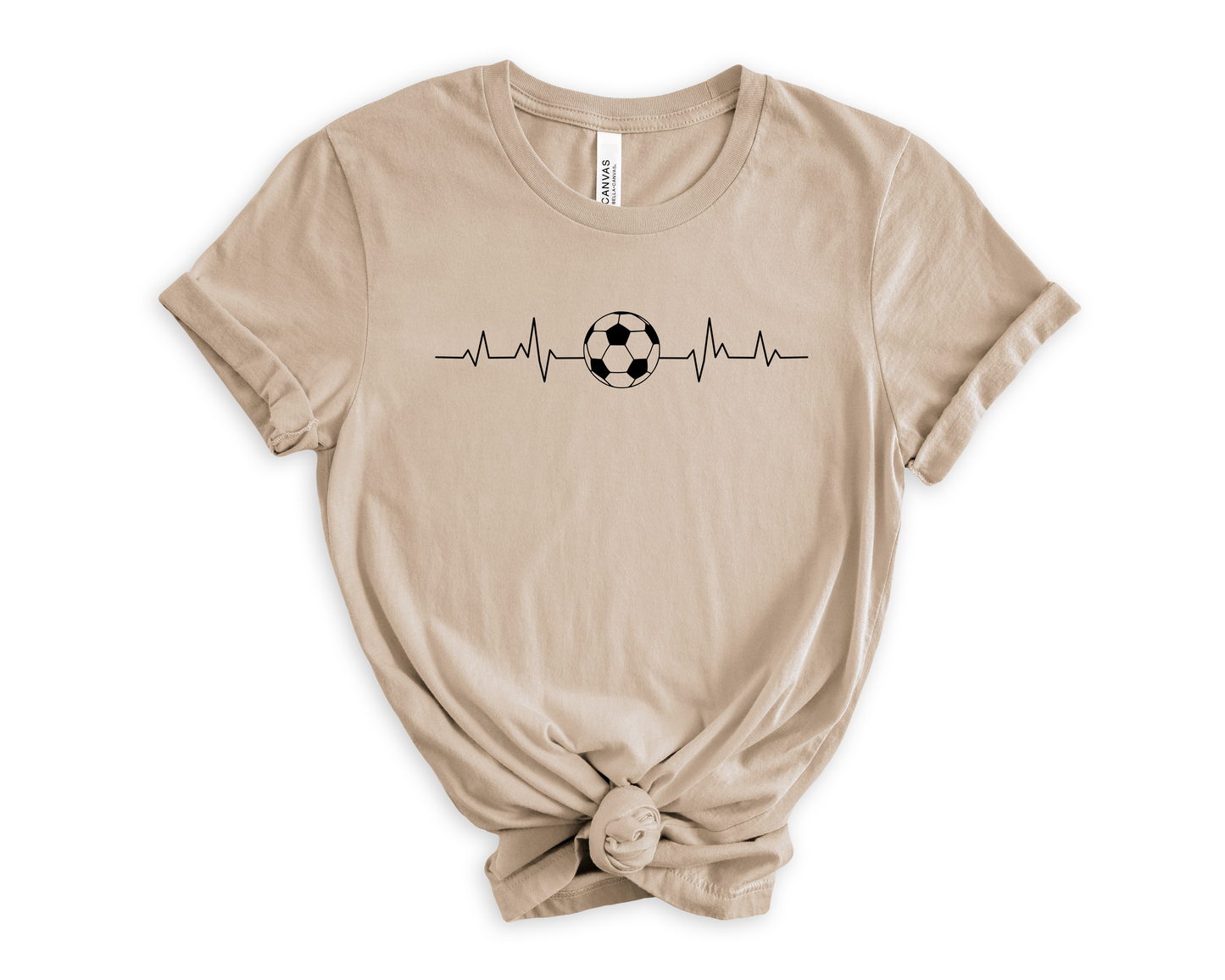 Soccer Heartbeat Tshirt