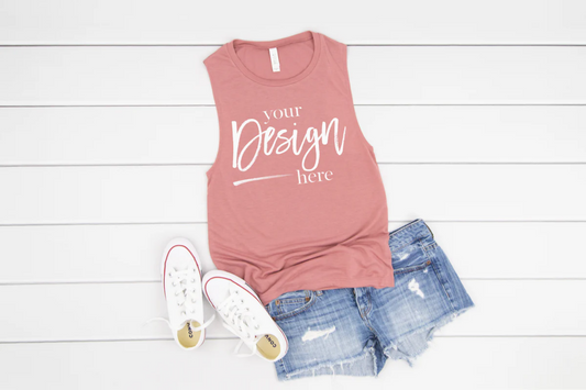 Custom Bella Canvas Muscle Tank