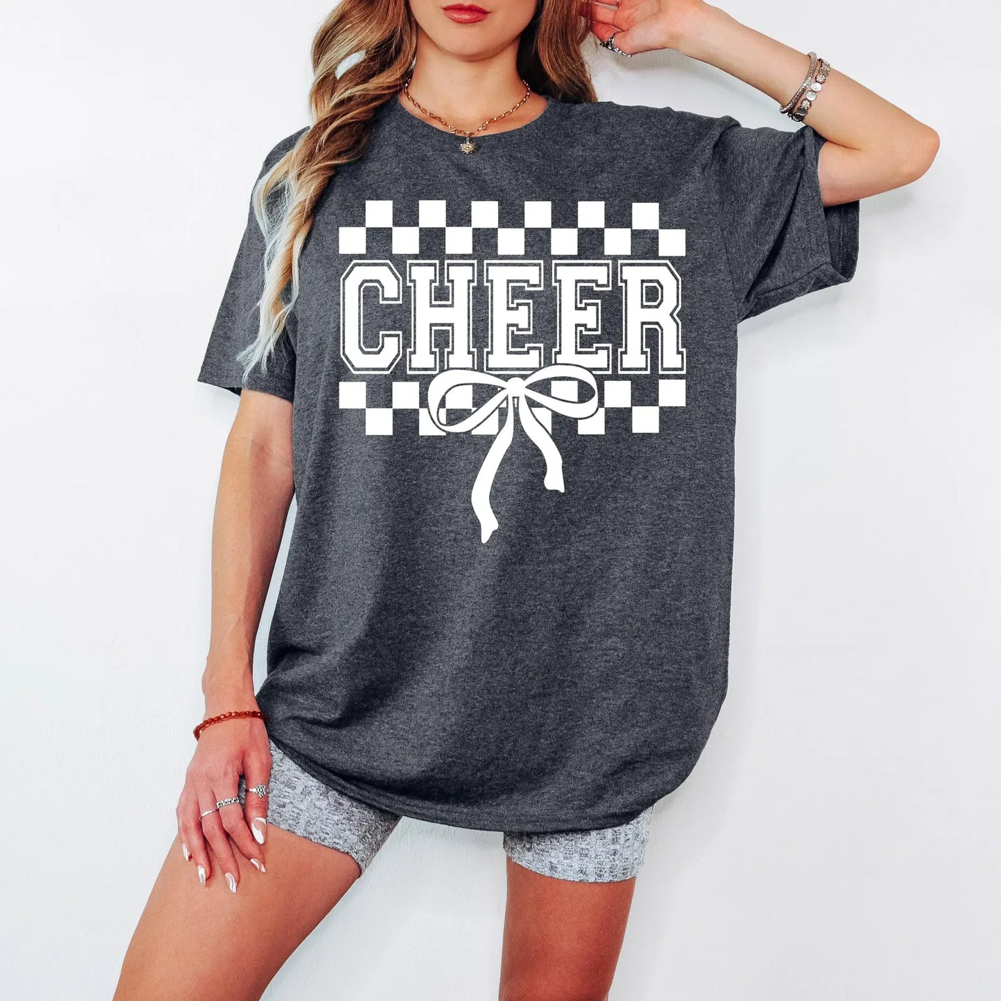 Checkered Cheer - Tshirt or Sweatshirt