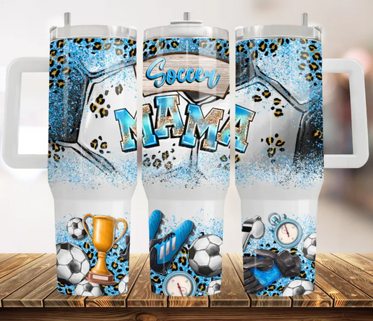 40oz Soccer mama tumbler