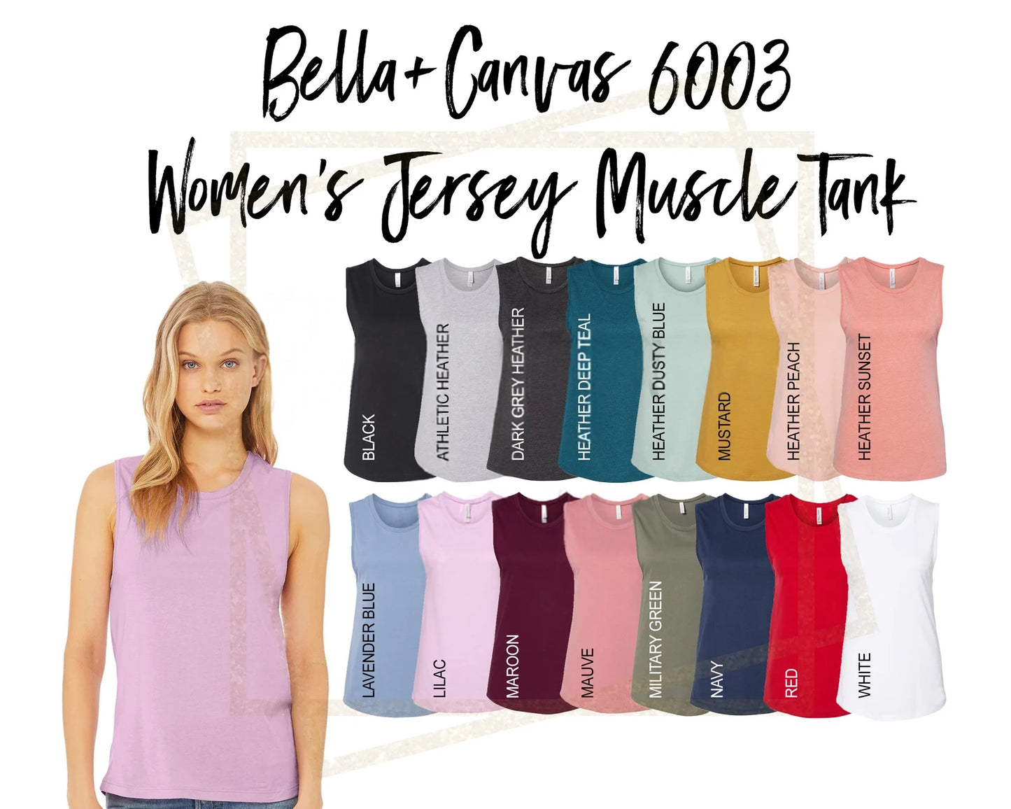 Custom Bella Canvas Muscle Tank